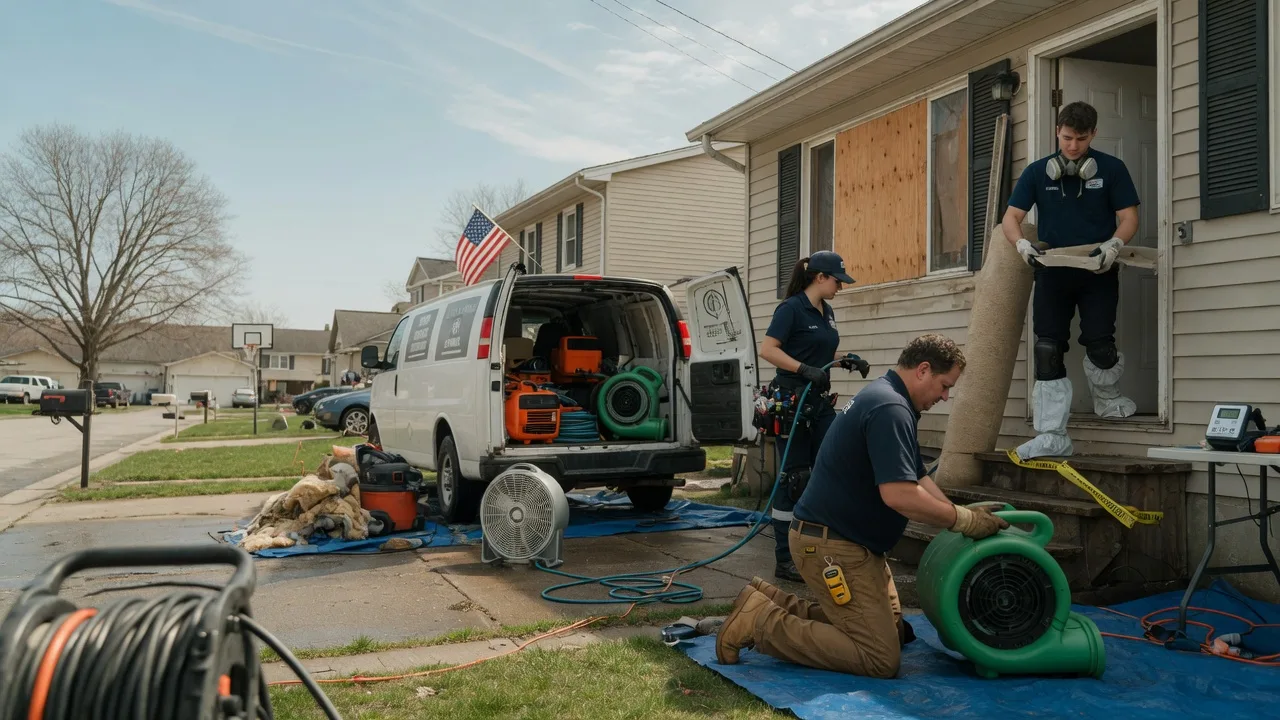 Water Damage Restoration in Wiota, IA near me